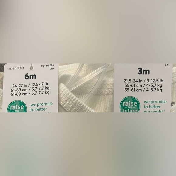 Halloween ghost outfit baby unisex boy girl 2 sizes 3 & 6 months 2 piece NWT NEW - Picture 6 of 7